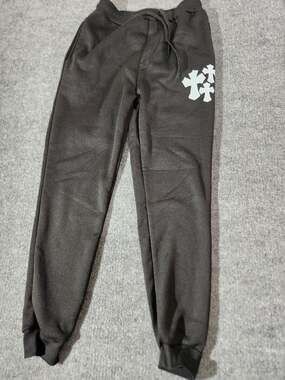 WDIRARA Men's Triple Cross Graphic Print Sweatpants Drawstring Jogger Pants